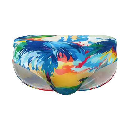 Men's Swimming Trunks Sports Bathing Briefs Close-fitting Quick-drying Beach Briefs Seaside Underwear