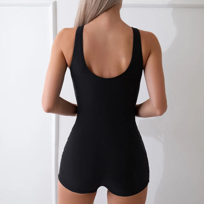 Summer Swimsuits One Piece Women's Closed Swimwear Push Up Swimming Wear Bodysuit Bathing Suits Beachwear Pool Bather
