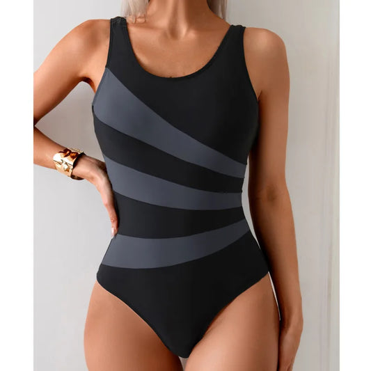 One Piece Swimsuits Closed Women's Swimwear Sports For Swimming Wear Body Bathing Suits Beachwear Pool Bather