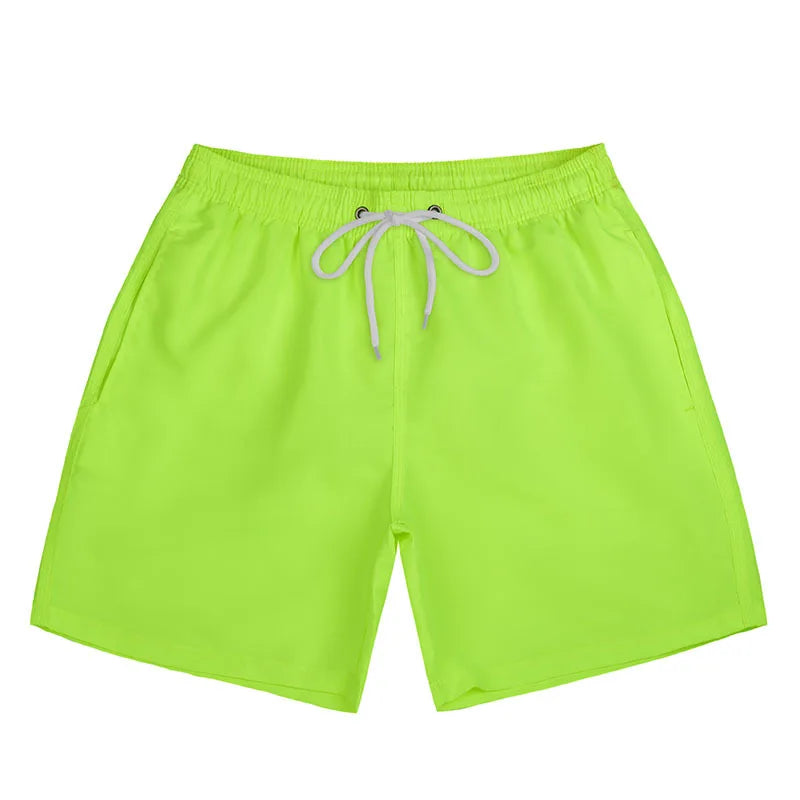 Men's Summer Low Waist Swim Trunks Quick Dry Breathable Beach Vacation Surfing Swimwear
