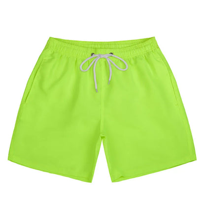 Men's Summer Low Waist Swim Trunks Quick Dry Breathable Beach Vacation Surfing Swimwear