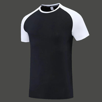 Undershirt Men's Running Short Sleeves T-shirts Yoga Tops Lycra Things for Gym Clothes Man Sweatshirt Wicking Breathable Dry Fit