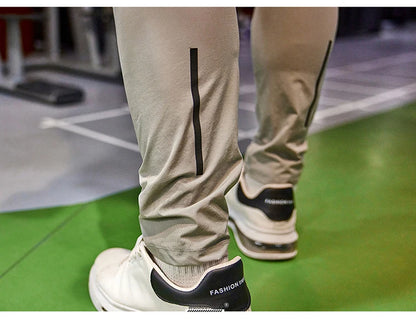 Pencil Pants Mens Gym Casual Sweatpants Pant Fishing Breathable Quick-Drying Ice Silk Outdoor Sports Cycling Jogging Training