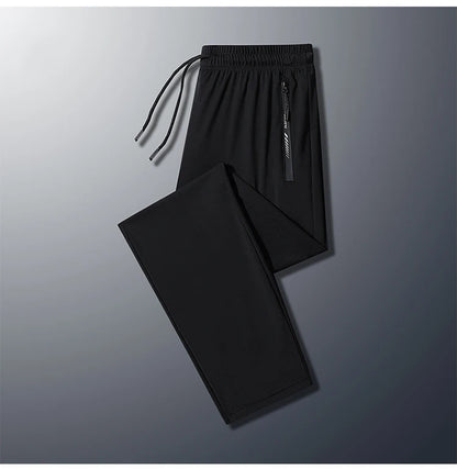 7xl 8xl 9xl Men's Jogging Pants Plus Size Summer Sports Pants High Elasticity Quick-drying Gym Running Sports Pants