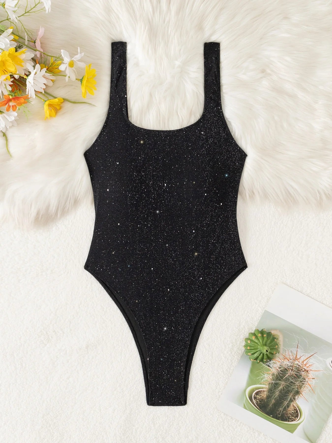 Female Solid Strapped Swimwear Women Push Up One Piece Swimsuit Monokini Lady Backless Hollow Bathing Suit