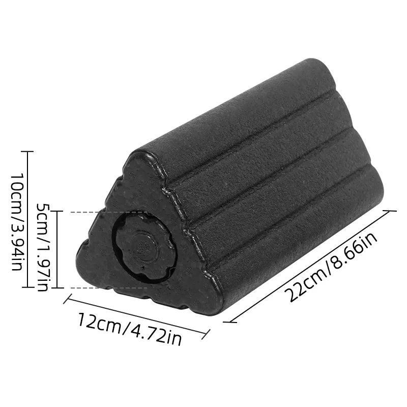 Triangle Hollow Yoga Blocks EPP Foam Roller High Density Pilates Fitness Yoga Column For Adult Exercise Children Dance Training