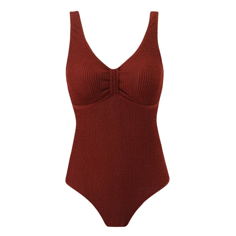 11 Colors One Piece Swimsuits Closed Women's Swimwear Push Up For Swimming Wear Body Bathing Suits Beachwear Pool Bather
