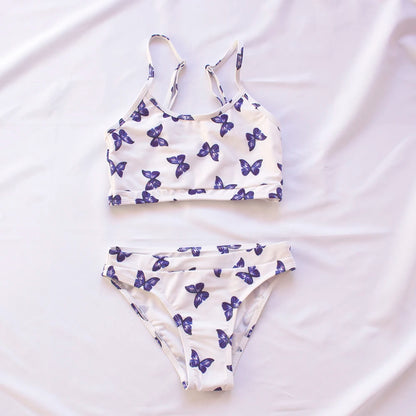 Multi Style Kids Girls Bikini Set Print Girls Kids Swimwear Swimsuit Summer Children Biquini Infant Bathing Suit