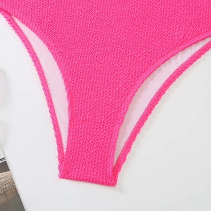 Push Up Swimsuit Women One Piece Solid Swimwear Female Bodysuit Bathers Bathing Swimming Swim Suit Summer Beachwear