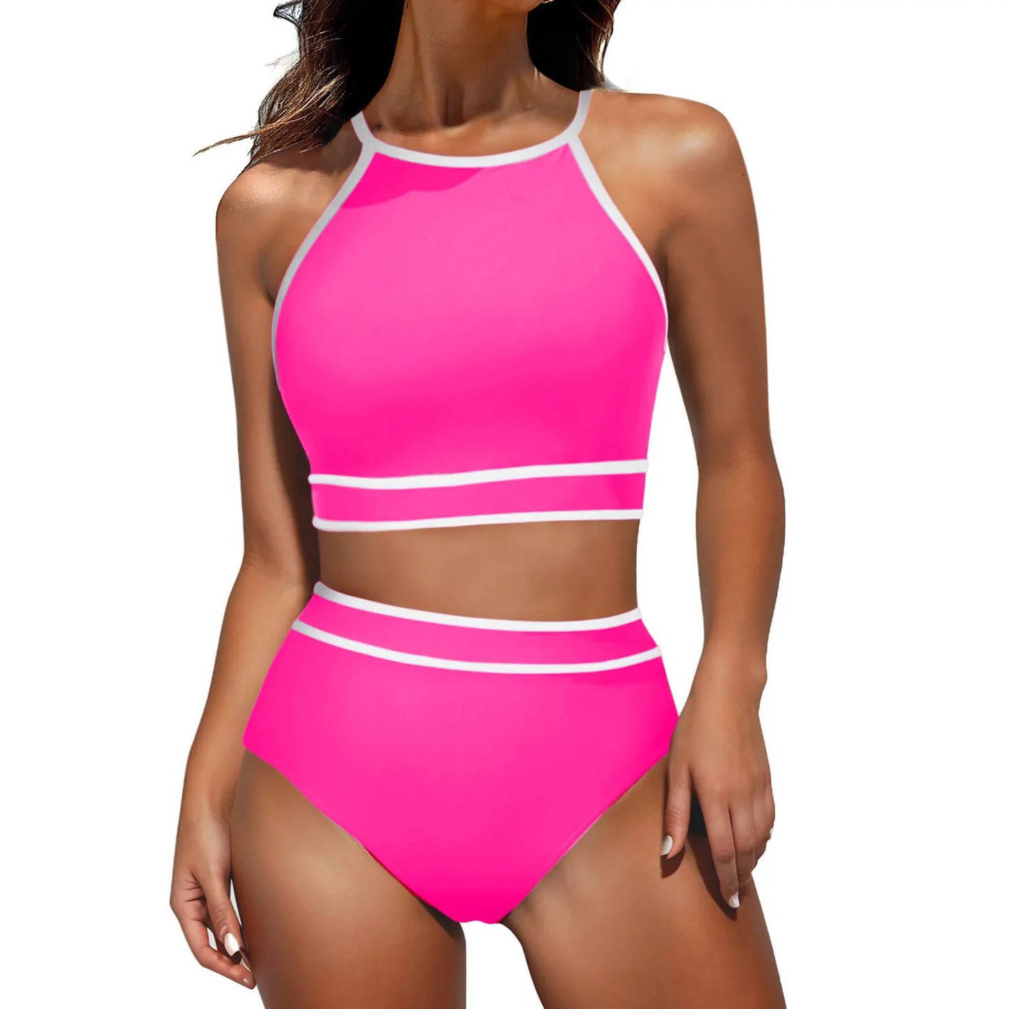 Swimsuits Bikini Sets Female Swimwear Push Up For Beach Wear Two-Piece Bathing Suits Pool Women's Swimming Suit Bikini