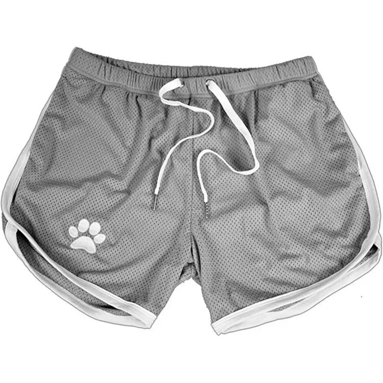 Training Exercise Shorts Solid Fitness Territory Sports Swimming Shorts Men Running Gym Quick-Drying Tie Plus Size Sportwear