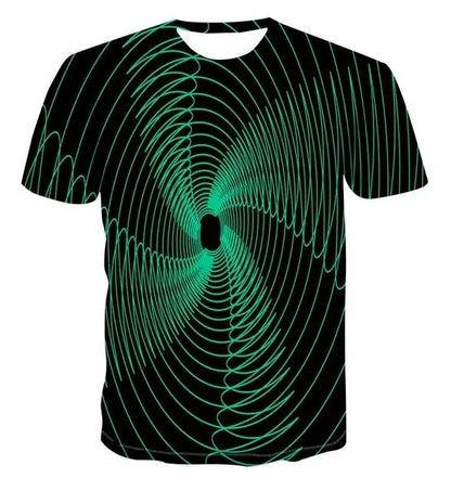 Men's 3d T-shirt Casual Short-sleeved O-neck Fashion Funny Printing T-shirt Men and Women T-shirt High-quality