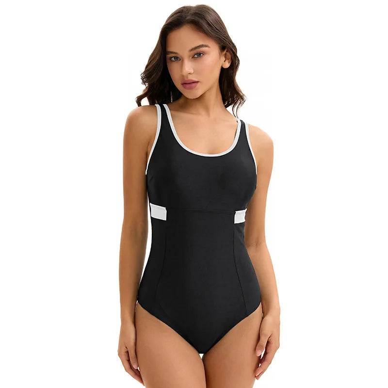 Women's One Piece Swimsuit Backless Swimwear Rash Guard UPF 50+ Surfing Suit Beach Bathing Suit Beachwear