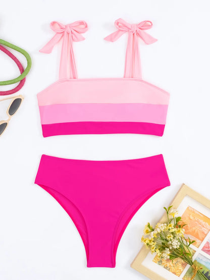 Pink Bikinis Swimsuits Women Swimwear Push Up Female Beach Swim Wear Bathing Suits Brazilian Bikini Set Pool Bather