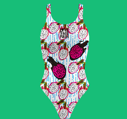 Love The Pain 2023 Women's Swimsuit Bodysuit Summer Sport Training Swimwear Backless One Piece Monokini Beach Bathing Suit
