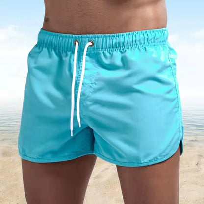 Shorts For Men Summer Men's Swimwear Shorts Brand Beachwear Swim Trunks Men Swimsuits Low Waist Breathable Beach Wear