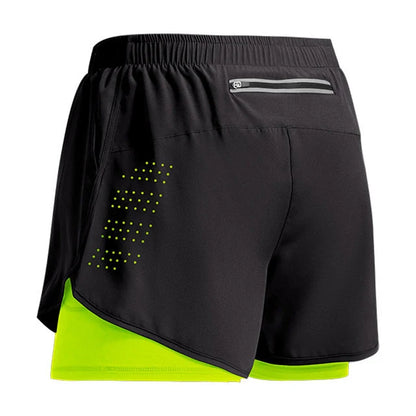 Multi Colours Available  Sport Shorts Men Sportswear Double-deck Training Short Pant Summer 2 In 1 Beach Homme Clothing Jogging Gym Running Shorts