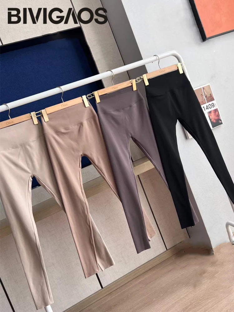 Women's High-Waisted Ankle-Length Leggings
