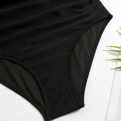 High Neck Swimwear Women One Piece Swimsuit Female Solid Bathers Bathing Swimming Swim Suit Beachwear Bodysuit
