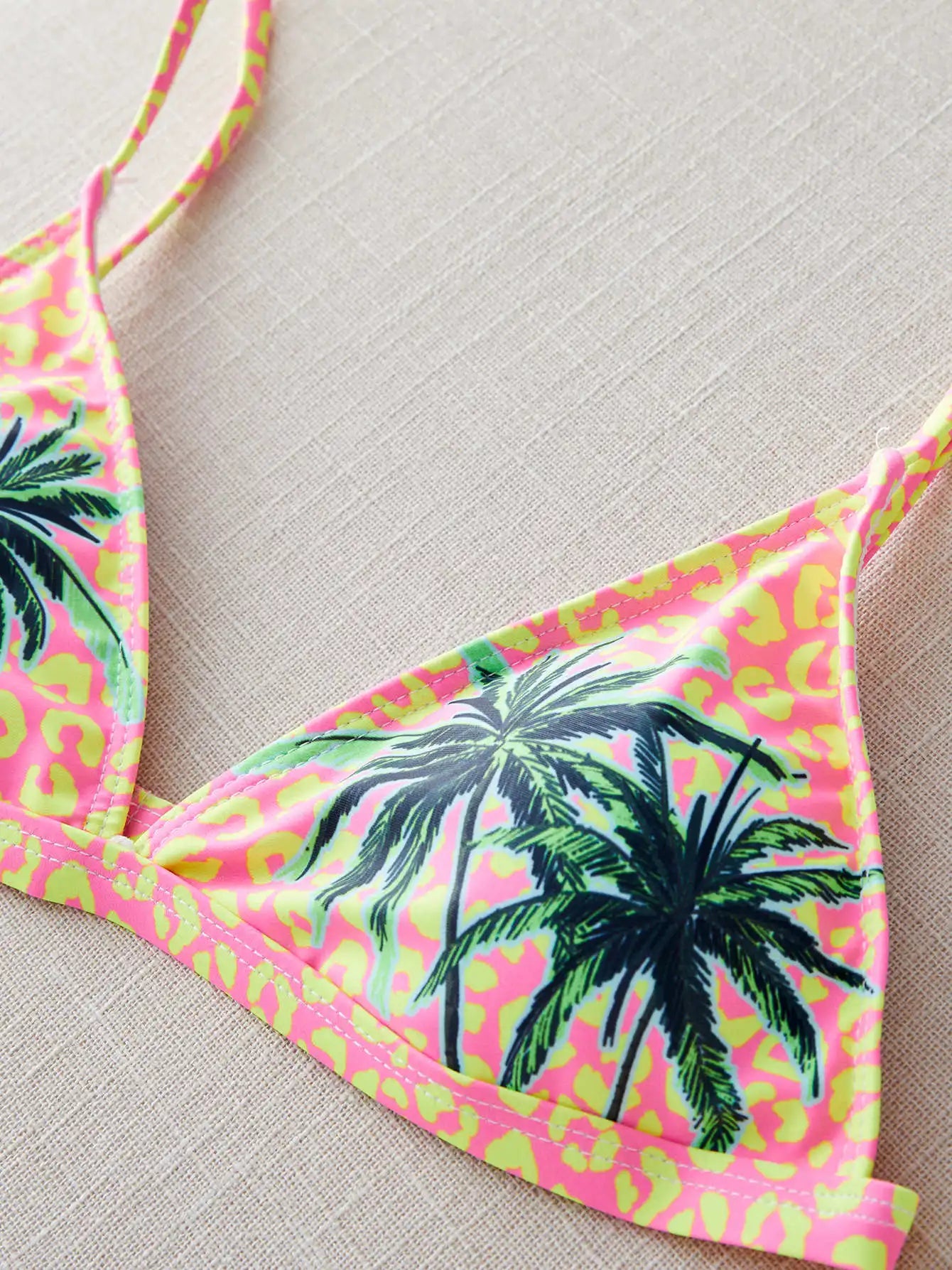 Brazilian Bikini Set Women Print Biquini Female Cut Bikinis Swimwear Push Up Swimsuit Bath Suit