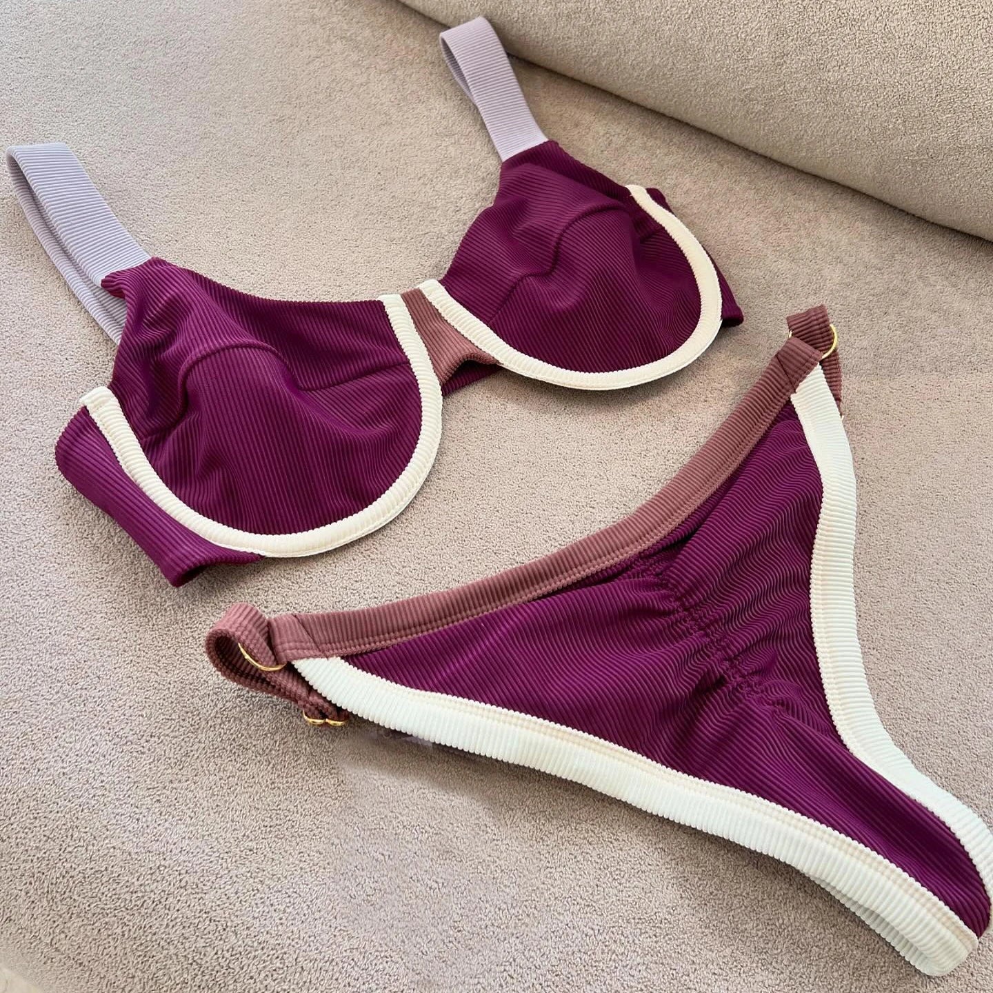 Push Up Bikinis Swimsuit Women Swimwear Micro Bikini Set Low Waisted Swim Suit Patchwork Beachwear Brazilian Biquini Female