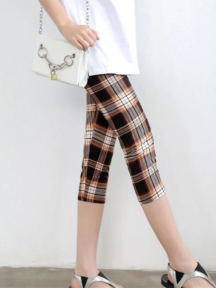 Fitness Leggins Polyester Capris Workout Trousers Camouflage Printed Leggings Women Lady Army Green High Elastic