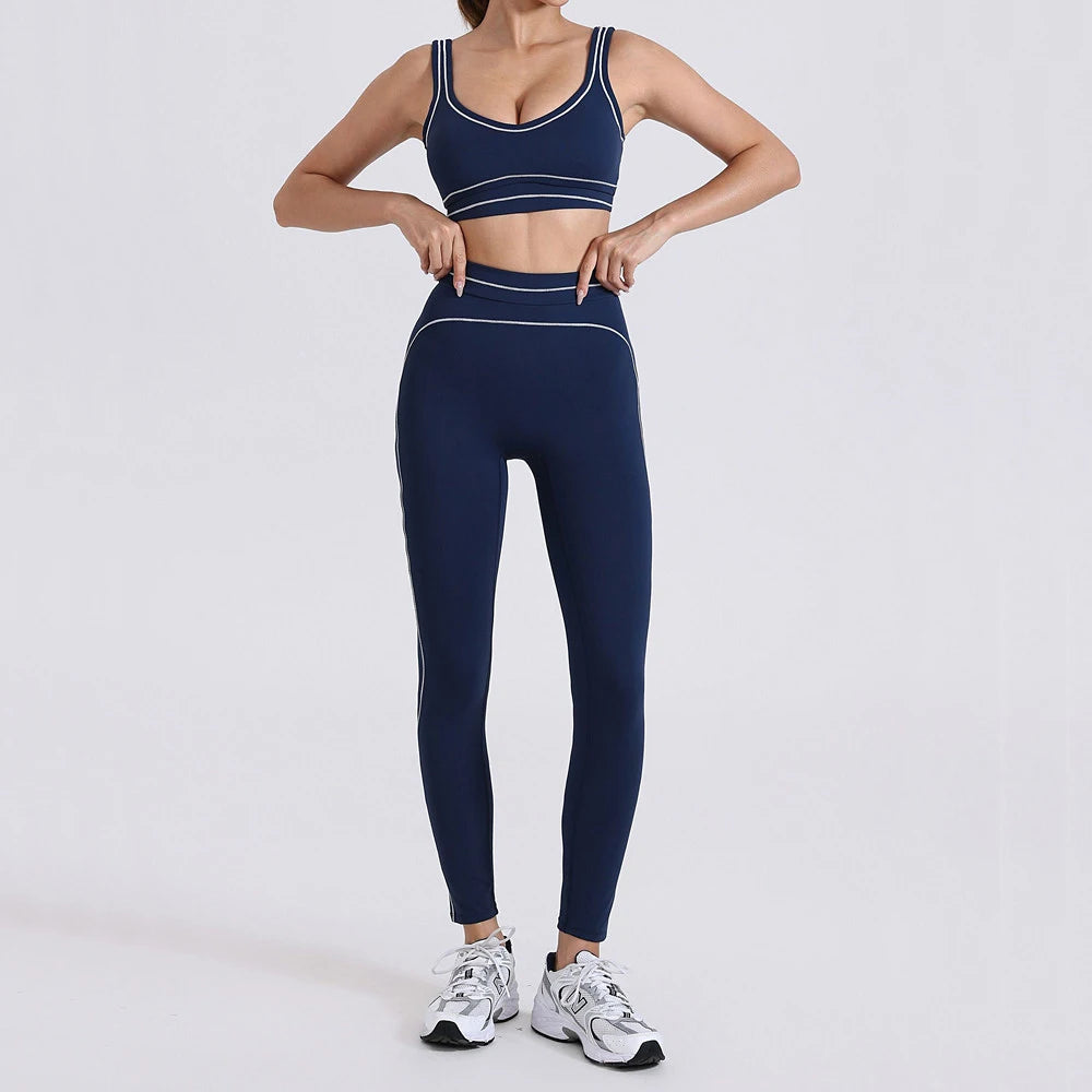 Women Yoga Leggings Fitness Leggings Running Cycling Pants Sports Leggings High Waist Workout Gym Active Wear Clothing