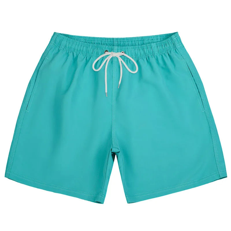 Men's Summer Low Waist Swim Trunks Quick Dry Breathable Beach Vacation Surfing Swimwear