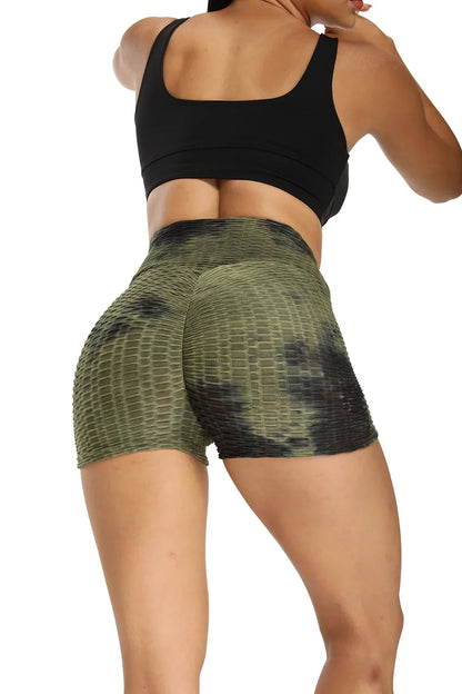 Gym Shorts Tie Dye Women Fitness Clothing Sporty Shorts Woman Leggings Workout Clothes Female Yoga Sports Shorts Sportswear