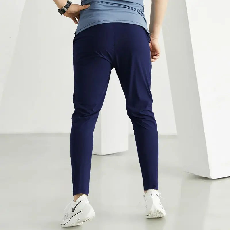 Men Sportswear Jogging Pants Elastic Running Sweatpants Gym Fitness Tight Trousers Quick Dry Tracksuit Training Sport Pants
