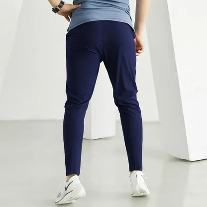 Men Sportswear Jogging Pants Elastic Running Sweatpants Gym Fitness Tight Trousers Quick Dry Tracksuit Training Sport Pants