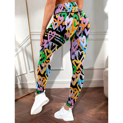 High Waist  Hip-lifting Yoga Pants Running Quick-drying Outdoor Sports Fitness Pants Women's Workout Clothes