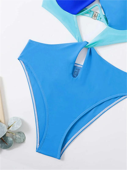 Push Up One Piece Women Swimsuit Solid Monokini Front Cross Swimwear Bathing Swimming Suit Female Summer Beachwear Bodysuit
