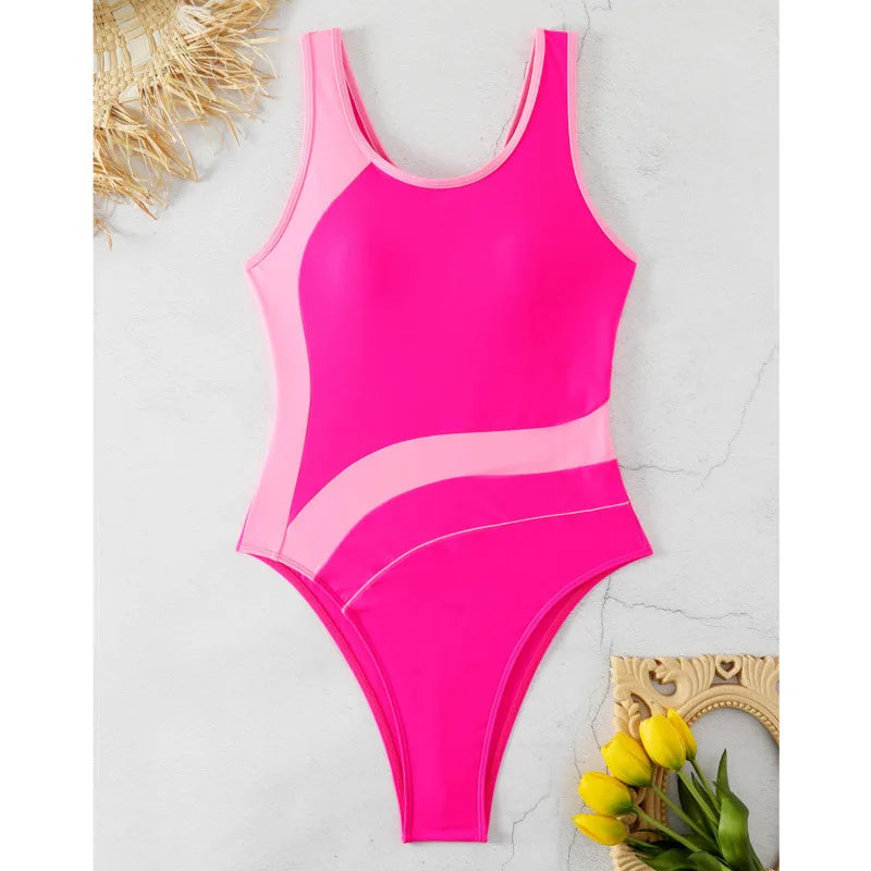 Swimsuits One Piece Women's Closed Swimwear Sports Swimming Wear Bodysuit Bathing Suits Beachwear Pool Bather
