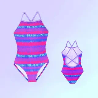 Professional Women's One-Piece Swimsuit Triangular Racing Competition Swimming Sports Swimwear Pool Bathers
