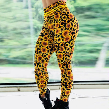 Tie Dye Yoga Pants Gym Sport Leggings for Women Seamless High Waist Push Up Tights Scrunch Butt Leggins Female Gym Clothing
