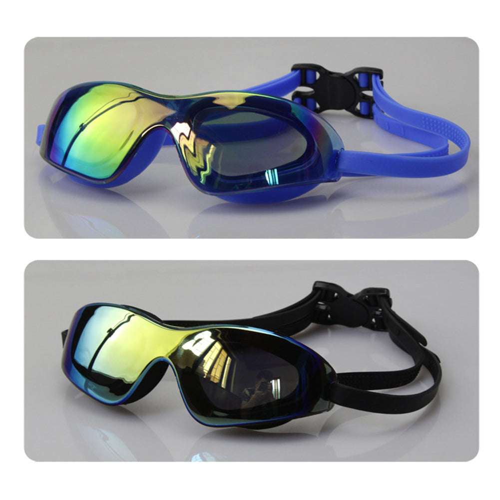 Fashion Swim Goggles With Adjustable Buckle Anti-Fog Clear Lens Fitting Eye Goggles For Women Men Unisex  Swimming Goggles