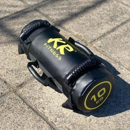 Fitness Sandbag Adjustable Weighted Power Training Heavy Duty Gym Bag Core Strength Exercise Balance Control Workout 6 Handles