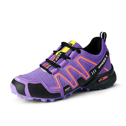 Autumn Hiking Shoes Women Men Low-top Style All-match Non-Slip Flat Training Sneakers Unisex Walking Trendy Sports Casual Shoes