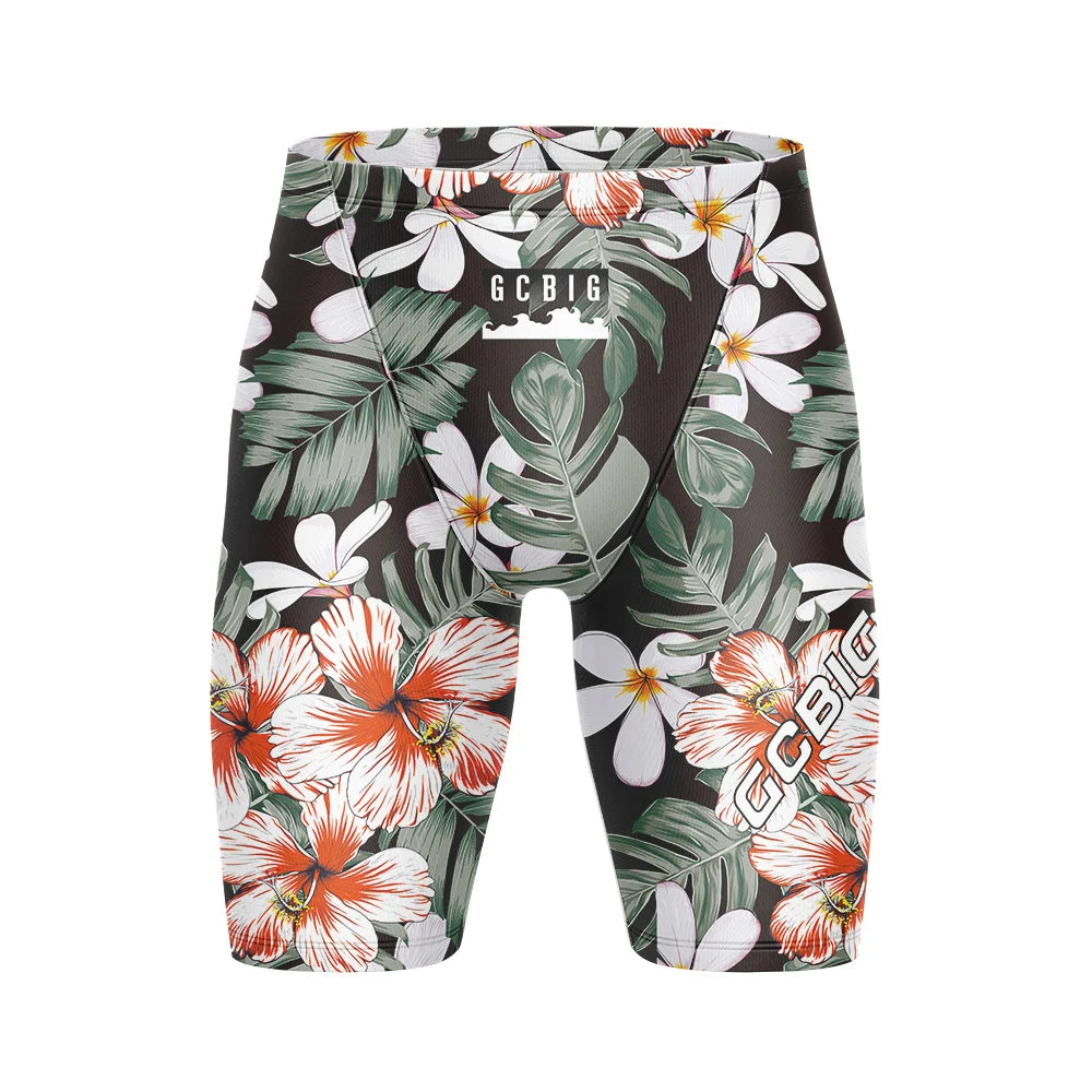 Boys Jammers Sports Surf Shorts Men's Summer Trunks Swimwear Training Swim Shorts Trunks Swimsuits Beach Swimming Pants