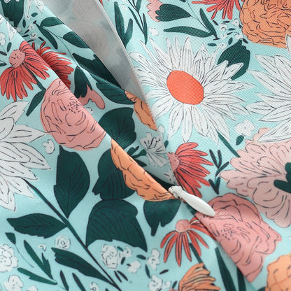 0-4Y Toddler Baby Girl Swimsuit Romper 4 Colors Flower Print Long Sleeve Ruffle Bikini Bathing Suit