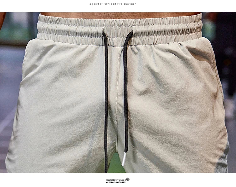Pencil Pants Mens Gym Casual Sweatpants Pant Fishing Breathable Quick-Drying Ice Silk Outdoor Sports Cycling Jogging Training