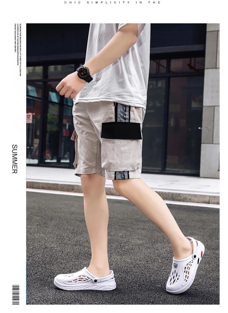 Men Sandals Light EVA Men's Casual Shoes Hole Shoes Clogs Home Garden Outdoor Male Beach Flat Slippers Big Size 49