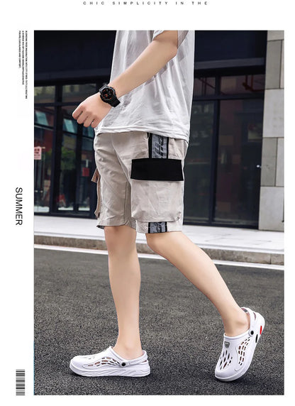Men Sandals Light EVA Men's Casual Shoes Hole Shoes Clogs Home Garden Outdoor Male Beach Flat Slippers Big Size 49