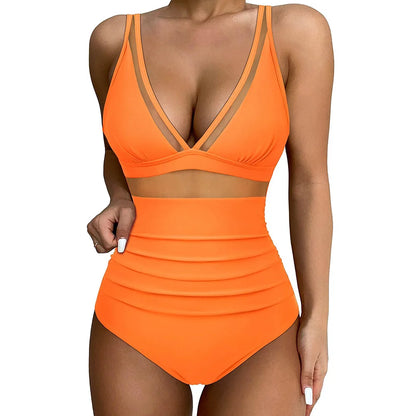 Swimwear Women One Piece Plus Size Swimsuits Closed Push Up Female Beach Swim Wear Body Bathing Suits