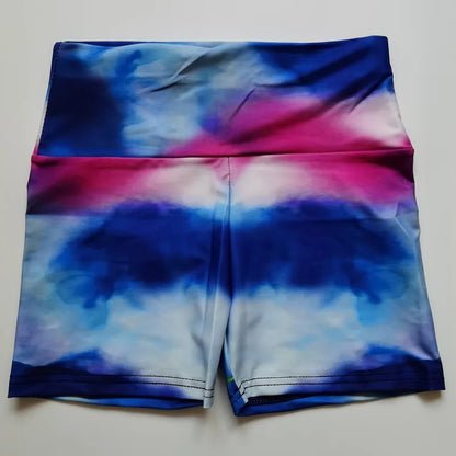 Women's Peach Hot Pants Heart Hip Tight Fitness Dance Sports Shorts