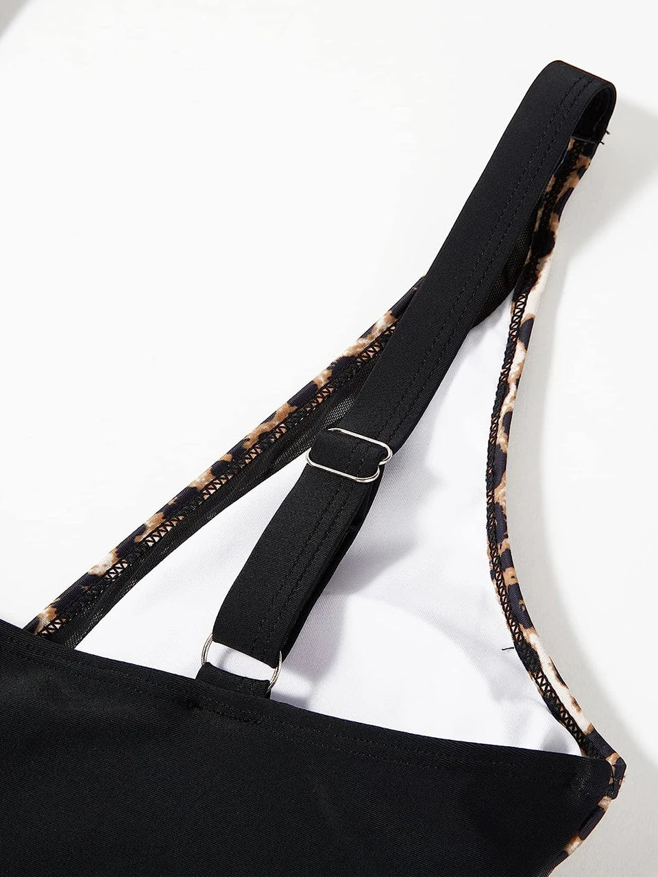 Mesh Panel Swimsuit One Piece High Cut Swimwear Women Solid Bathers Bathing Suit Female Backless Swimming Beachwear