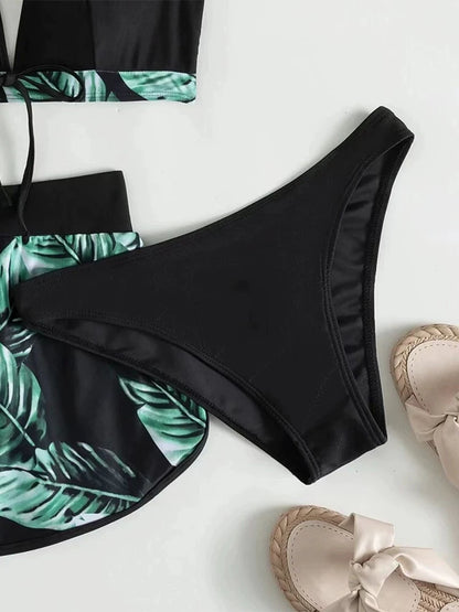 Summer Print Swimsuits Bikini Sets Female Swimwear Sports Beach Wear Two piece Bathing Suit Girls Pool Women Swimming Suit