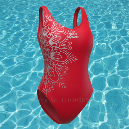 Women One Piece Swimsuit Cozy Skinsuit Diving Surfing Race Triathlon Training Body Physical Fitness Race Sport Swimming Bathers Pool Squad