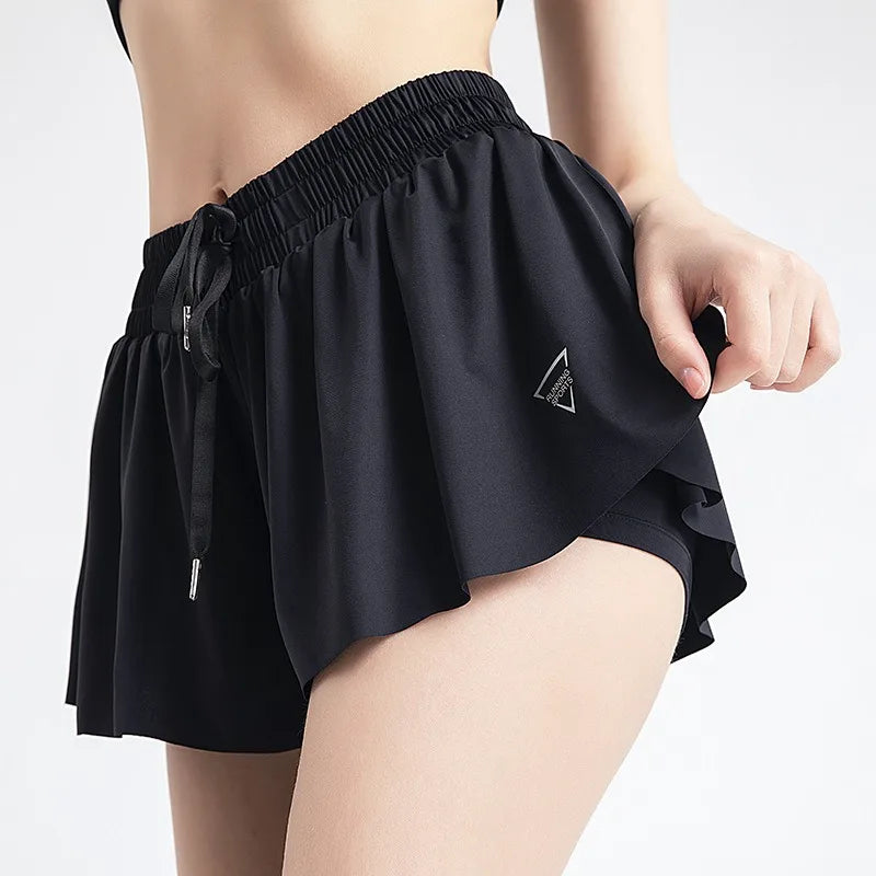 Flowy Athletic Shorts for Women Gym Yoga Workout Running Short Pants Tennis Skort Skirt Cute Clothes Casual Summer